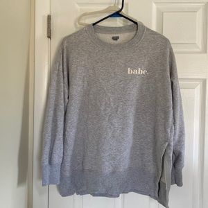 Aerie oversized crew